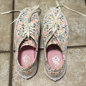 Floral Vans